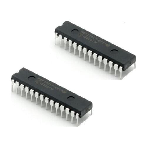 1pcs MCP23017-E/SP MCP23017 DIP28 16-Bit I/O Expander with I2C Interface IC NEW