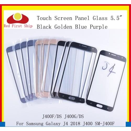 10Pcs/lot Touch Screen For Samsung Galaxy J4 2018 J400 SM-J400F J400F/DS J400G/DS J400G Touch Panel Front Outer J400 LCD Glass