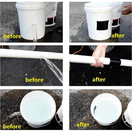 2@#Repair Tape Performance Self Tape Fiber Adhesive Tape Tube PVC Car Stickers Super Strong Fiber Waterproof Tape Stop Leak Seal