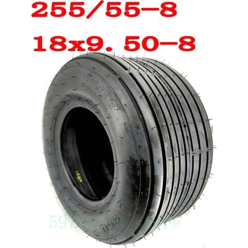 225 / 55-8 Tire 18x9.50-8 Front And Rear 8 Inch 4pr Electric Scooter Scooter Vacuum Tire, Suitable For Chinese Bicycles