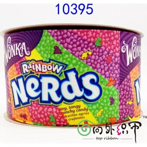 Free shipping 50 yard cartoon printed grosgrain ribbon 10395