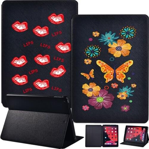 Tablet Case for Apple IPad 2 3 4 /iPad 5th 6th Gen /IPad Mini 1 2 3 4 5 /IPad 2019 7th 10.2" Shockproof Leather Shell