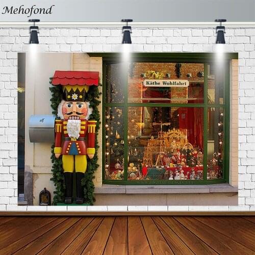Mehofond Child Merry Christmas Toys Store Backdrop Toy Soldiers Decoration Photo Studio Photography Background Props Photozone