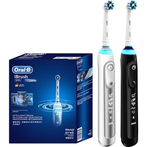 Oral B Electric Toothbrush Rechargeable Rotating IBRUSH 8000 5 Mode Bluetooth Position Detection 360 Smart Electronic Toothbrush