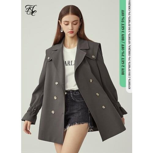 FANSILANEN Women's Trench Coats