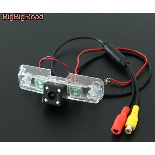 BigBigRoad For Subaru Forester SG / SH 2003-2013 / Impreza Sedan Legacy 2 Car Rear View Reverse Backup CCD Camera Night Vision
