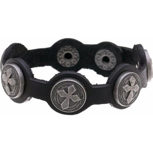 Genuine leather bracelet