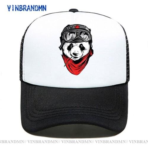 New Fashion spring and summer lovers bucket hat harajuku baseball hip-hop cap male women cute panda printed panama fisherman hat