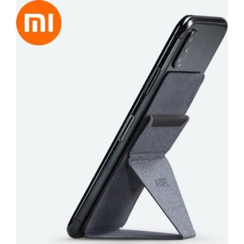 Xiaomi Reusable Adhesive Cell Phone Grip Phone Stand Thin Design with Card Holder to be Held for iPhone Android Smartphones