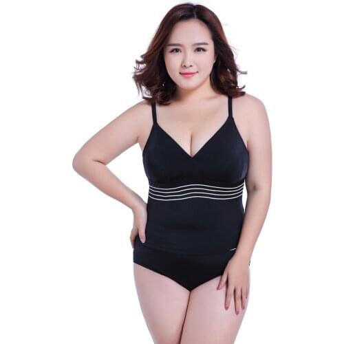 QueXiangPing Large Two-piece Swimwear