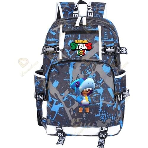 Back To School Backpack Game Leon Spike Bag Travel Kid Child Schoolbag Backpack USB Charging High Quality Backpack Student Bag