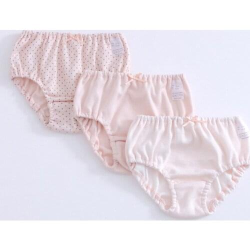 3Pcs Briefs Kids Girls Underwear Cotton Children Bottom Sleepwear Breathabe Girls Panties for Teenagers Toddler Baby Underpants