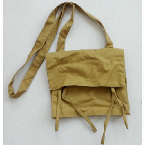 WWII WW2 Chinese Army Field Bag Haversack Cotton Soldier Military War Reenactments
