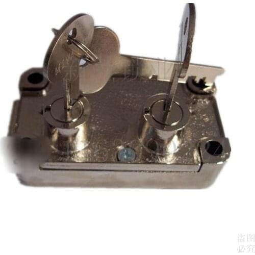 Vault Double Head Lock Double Key Lock Double Lock Body Double Lock Cylinder Mechanical Safe Safety Box Lock
