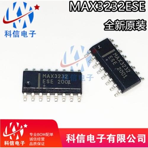 100% Original New In Stock MAX3232CSE+ MAX3232ESE+T MAX3232EEAE+ MAX3232EUE+T