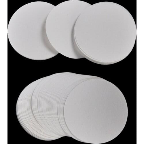 100pcs Filter Paper 7cm Medium Speed Filter Paper Lab Filtration
