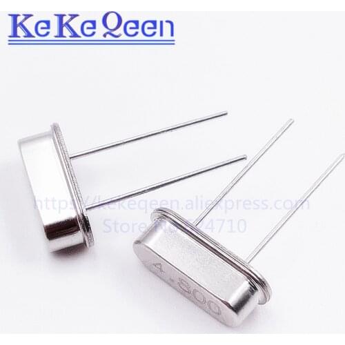 100PCS/LOT 4.800MHZ 4.800M 4.8M 4.8MHZ 49S HC-49S DIP-2 HC-49US