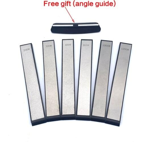 Diamond stone set Fixed angle knife sharpener sharpening stone diamond whetstone Household sharpen accessories honing stone tool