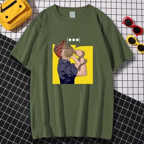 Gigawatts Running Car Harajuku Print Tshirt Men Fashion Cartoons T Shirts Crewneck Loose Tee Clothing Summer Loose Tops Mens