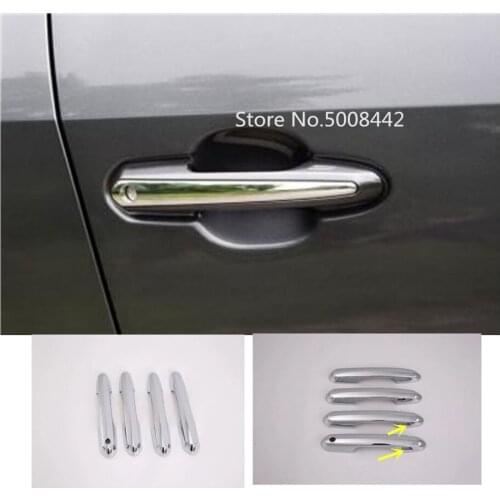 Car Body Cover Protect Sticker Frame Lamp Trim Car Door Handle 4pcs For Toyota Rav4 2019 2020 2021