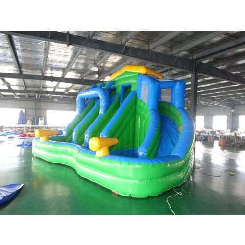 New Style Customized PVC inflatable slide inflatable water slide with pool Inflatable Bouncy Inflatable trampoline
