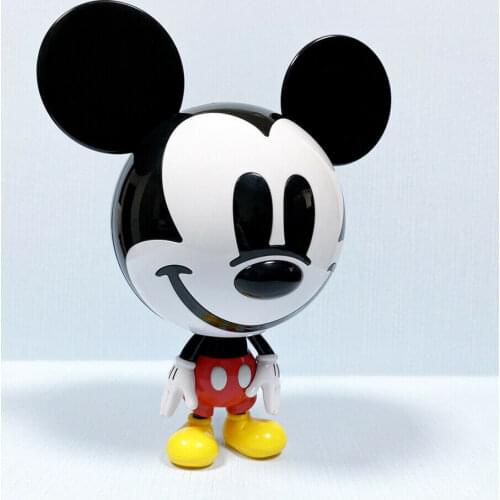 Disney Original New 18oz Mickey Mouse Cup & Rotatable Piggy Bank 2 in 1 Exclusive Collection Christmas Gifts With Straw