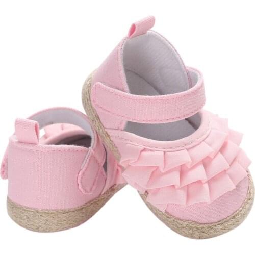 Bobora Autumn Spring Baby Anti-slip Shoes for Girl Kids Soft Sole First Walkers Casual Walking Shoe