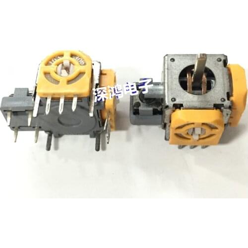 RJ13 joystick potentiometer 4 direction switch with push switch toy airplane model joystick handle 7mm