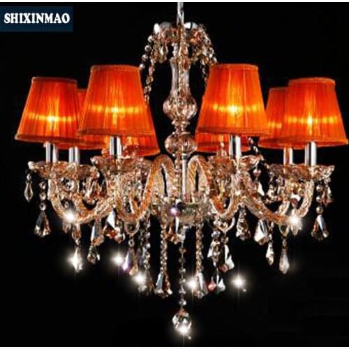SHIXNIMAO light Crystal Luxury Crystal Chandelier Hotel Villa/livingroom/dinningroom
