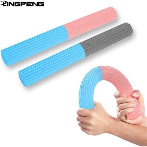 Silicone Torsion Bar Arm Enhancer Hand Exercise Bar Multi-function Bar Rehabilitation Equipment Tendinitis Arm Strength Machine