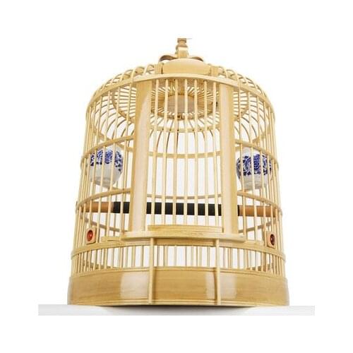 Sichuan cage thrush cage paste blue bird cage high-end Chengdu bird cage full set of bird cage boutique authentic handmade