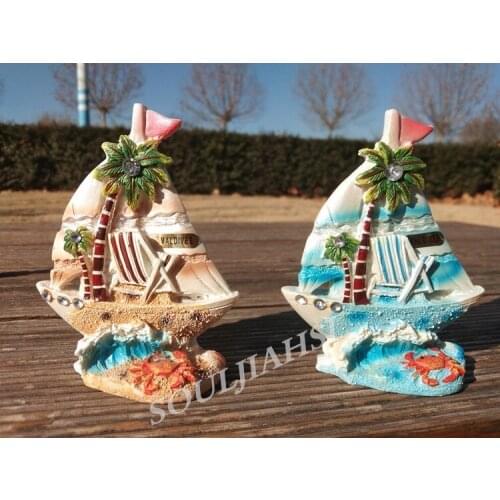 Maldives souvenirs Resin-brick fish sailing ornament decoration