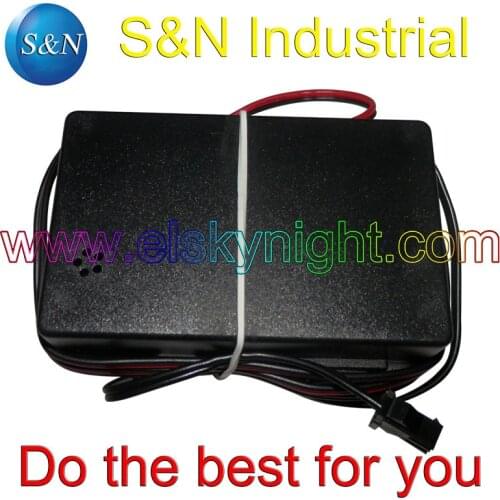 Sound activated EL inverter/driver on/music/off for 15 meters el wire (el wire not included)