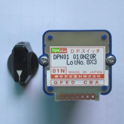 01N Rotary Switch Band Switch DPN01 Amplification Switch Mechanical Band 010n20r CNC Panel Knob Switch Spot Photo, 1-Year Warran