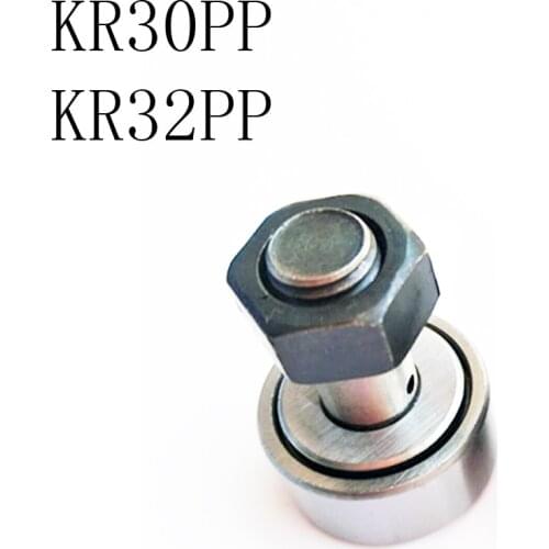 1PC KR30PP CF12 KRV30 KR32PP CF12-1 KRV32 Stud type Cam Followers Track Rollers Bearing 12X30X40X14MM 12X32X40X14MM