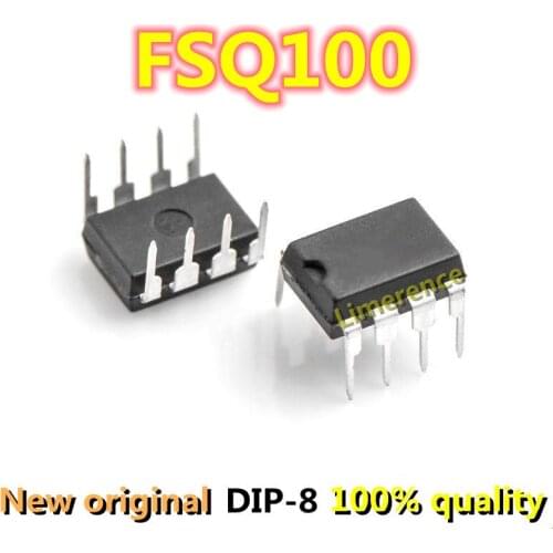 10pcs/lot Q100 FSQ100 DIP-8 LCD power supply dedicated power management chip