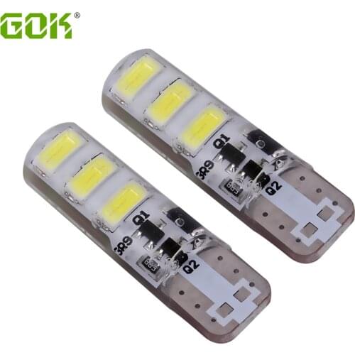 10 x T10 Strobe Flashing 194 W5W LED T10 6SMD 5730 Led Lasting Shine+Auto Strobe Flash Two modes of Operation Car light bulbs