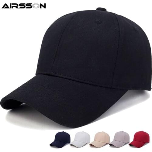 2020 Summer Sunscreen Baseball Cap Men Women Casual Hat Outdoor Sport Curved Sun Visor Cap Solid Color Fashion Adjustable Caps