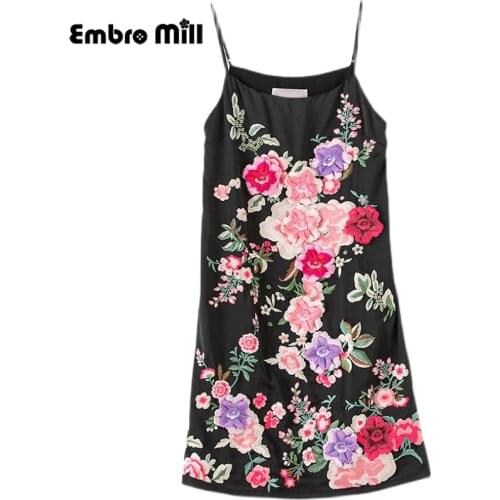 Черные летние платья Embro Mill China At AliExpress