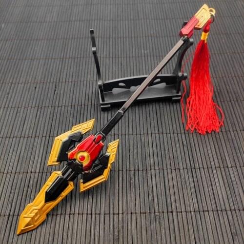 Game Peripheral Weapon Doomsday Mecha, Tianma Dazzling Alloy Toy Model, Seiko Metal Sword Ornament Model