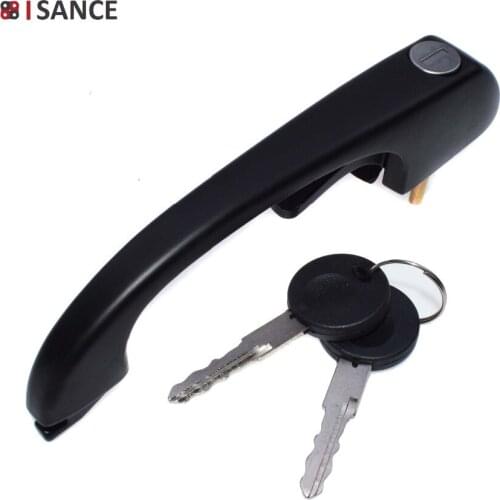 ISANCE Outside Door Handle Keys Left = Right 251837205 For VW Transporter T3 1979 1980 1981 1982 1983 1984 1985 1986 1987-1992