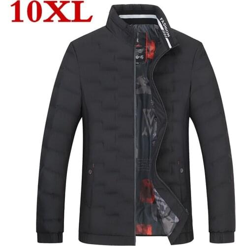 Big size new 10XL 9XL plus size Winter jacket for men Parka jacket for men thick jackets and winter coats for men Parkas
