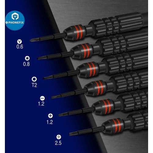 PHONEFIX Magnetic Multi Type Screwdriver for Mobile Phone Tablet PC Electronics Repair Screwdriver DIY Repair Hand Tool