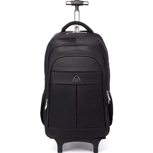 Trolley Backpack Multi-function Nylon Backpack Business Large Capacity Mobile Travel Bag Detachable Waterproof Luggage Bag