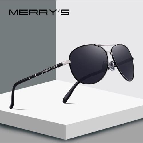 Men Classic Pilot Sunglasses HD Polarized Fashion Sunglasses For Men Luxury Shades UV400 Protection S'8766N
