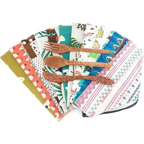 Natural Coconut Wood Cutlery Set Coconut Flatware Eco-Friendly Coconut Knife Fork and Spoon Set Wooden Cutlery Tableware