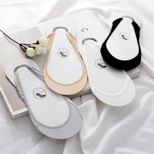 Women Feet Toe Protect High heel half foot socks Lady Non-slip sweat invisible fashion toe socks Summer Slipper Socks