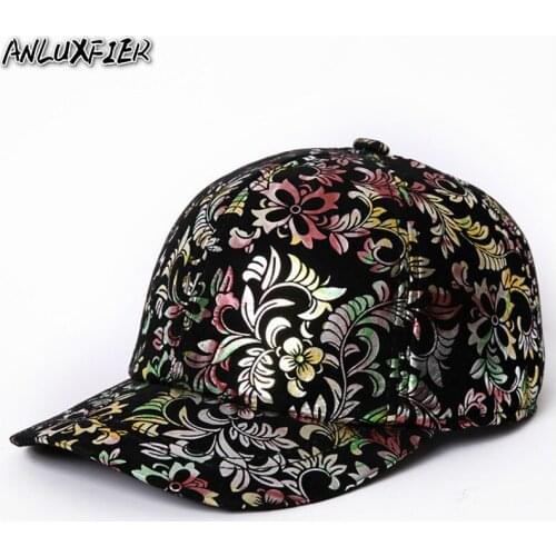 New Arrival Outdoor Baseball Cap Adult Autumn Winter Warm Sheepskin Hat Male Printing Leather Cap Lady Korean Peaked Cap B-7262