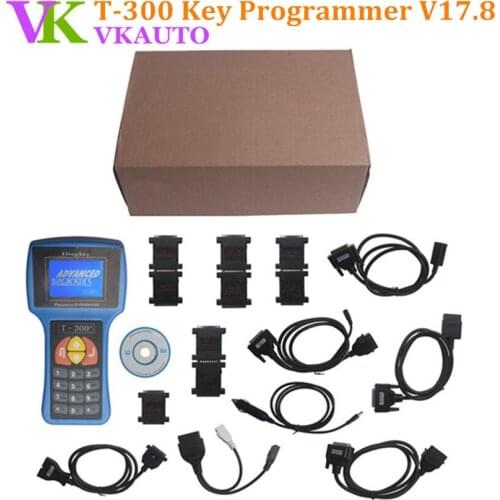 Professional T300 Trasponder Key Programmer V17.8 English or Spanish Version for Optional Free Shipping