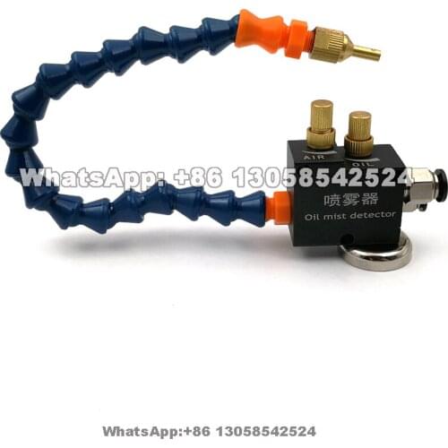 Oil Mist Sprayer, Mist Sprayer Coolant Spray System for CNC Engraving Machine, CNC Coolant Sprayer with Magnetic Base
